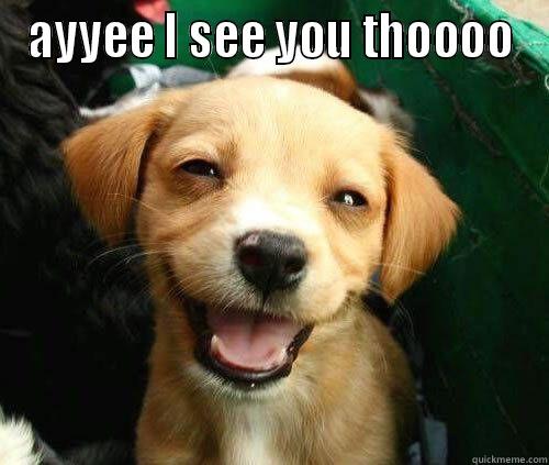 AYYEE I SEE YOU THOOOO  Misc