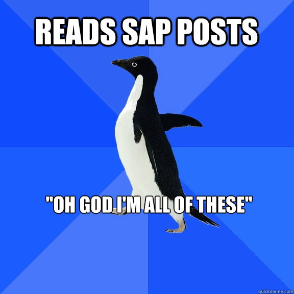 Reads SAP Posts 