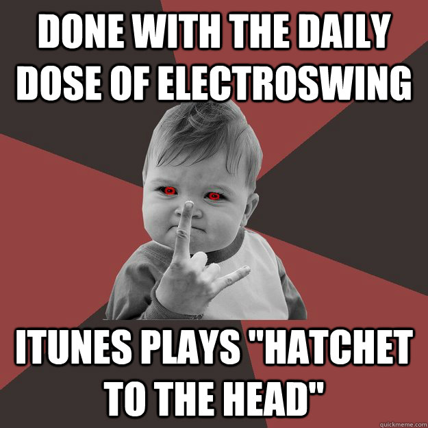 Done with the daily dose of electroswing itunes plays 