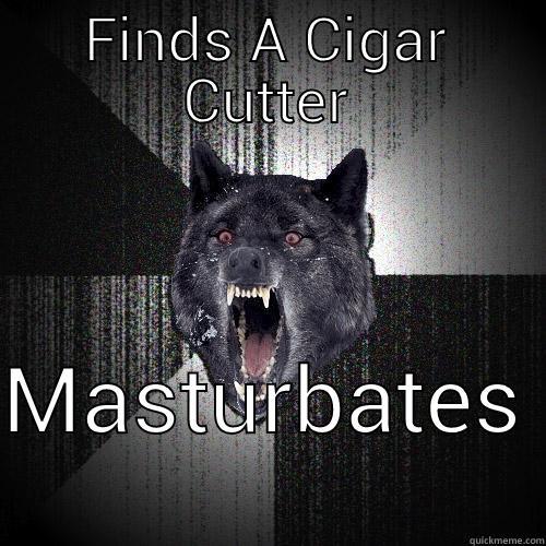 FINDS A CIGAR CUTTER MASTURBATES  Insanity Wolf