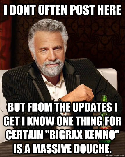 I dont often post here but from the updates I get I know one thing for certain 