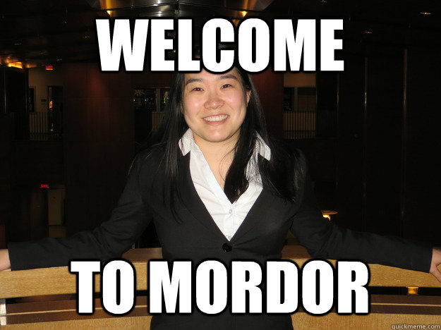 welcome to mordor  lisa xu