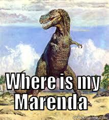  WHERE IS MY MARENDA  Misc