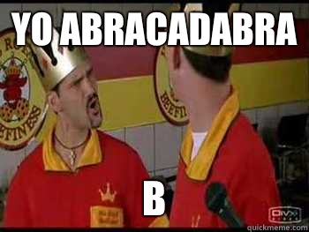 YO ABRACADABRA B - YO ABRACADABRA B  Half Baked Scarface