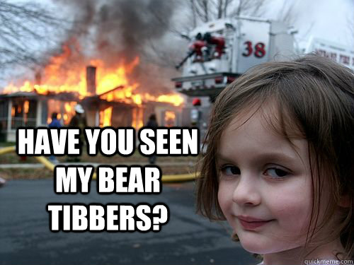  have you seen my bear tibbers? -  have you seen my bear tibbers?  Misc