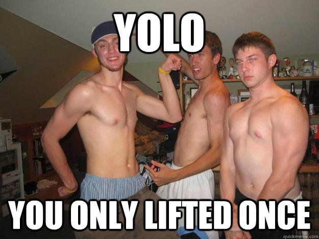 YOLO You Only Lifted Once - YOLO You Only Lifted Once  Yolo you only lifted once