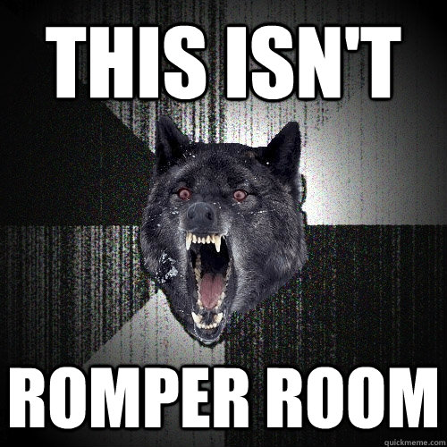 THIS ISN'T ROMPER ROOM - THIS ISN'T ROMPER ROOM  Insanity Wolf