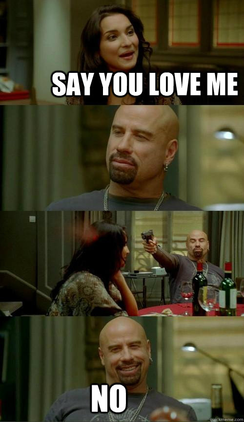 say you love me NO  Skinhead John