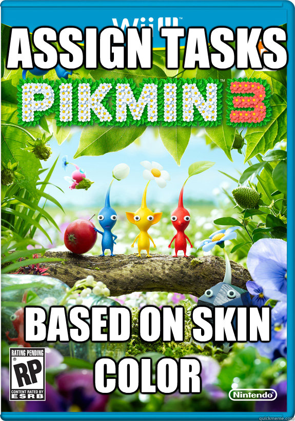 Assign tasks based on skin color - Assign tasks based on skin color  Misc