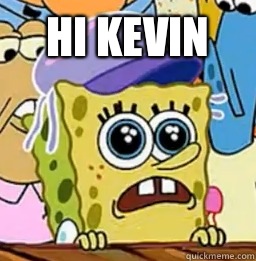 HI KEVIN   Hi Kevin