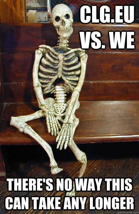 clg.eu vs. we there's no way this can take any longer - clg.eu vs. we there's no way this can take any longer  Misc