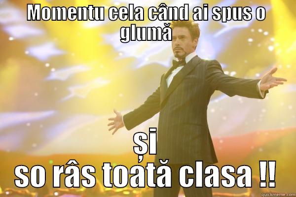 MOMENTU CELA CÂND AI SPUS O GLUMĂ ȘI SO RÂS TOATĂ CLASA !! Misc