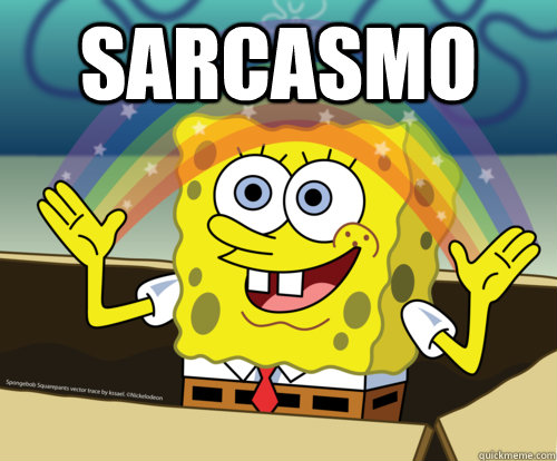 Sarcasmo   Spongebob rainbow