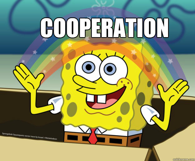 COOPERATION - COOPERATION  Spongebob Imagination