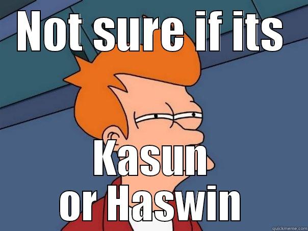 NOT SURE IF ITS KASUN OR HASWIN Futurama Fry