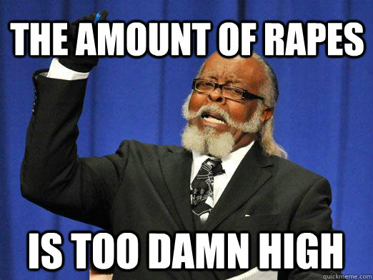 The amount of rapes IS too damn high - The amount of rapes IS too damn high  Misc