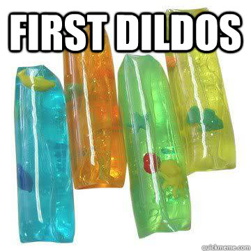 FIRST DILDOS   Do you remember these toys