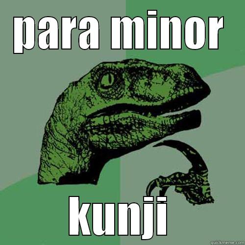 PARA MINOR KUNJI Philosoraptor