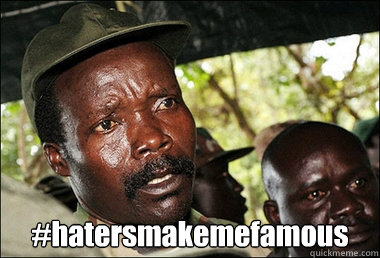  #hatersmakemefamous  