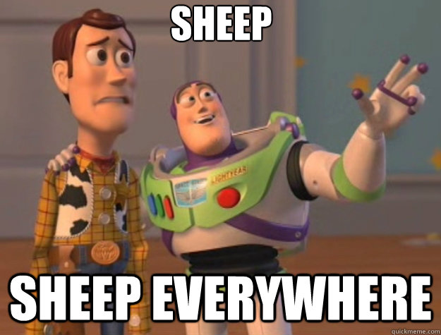 Sheep sheep everywhere  Toy Story