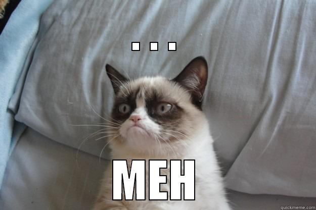 . . . MEH Grumpy Cat