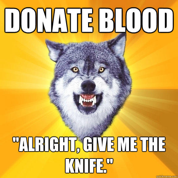 Donate blood 