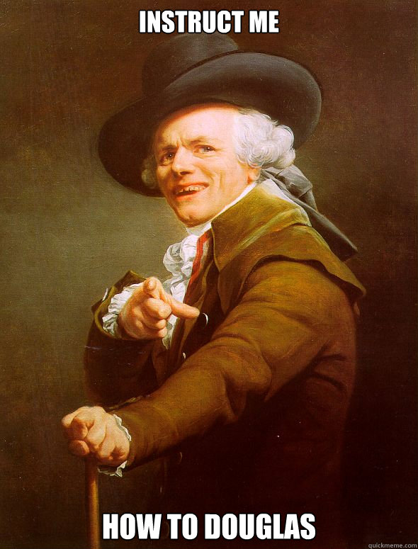 Instruct me  How to Douglas  Joseph Ducreux