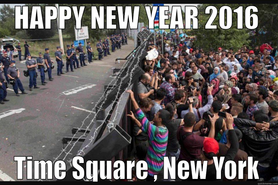 HAPPY NEW YEAR 2016 TIME SQUARE , NEW YORK Misc