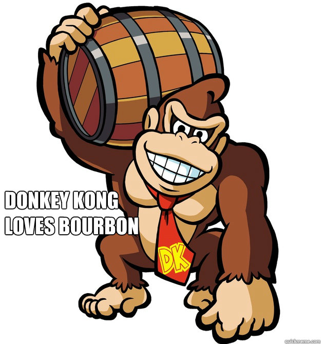 DONKEY KONG 
LOVES BOURBON - DONKEY KONG 
LOVES BOURBON  Misc