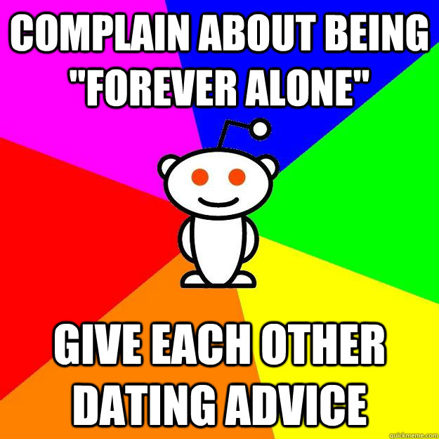 complain about being 