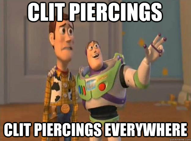 Clit Piercings Clit piercings everywhere  Prox Everywhere