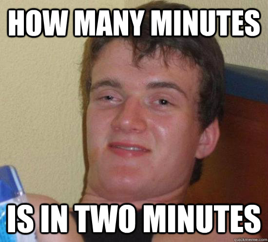 How many minutes is in two minutes - How many minutes is in two minutes  Misc