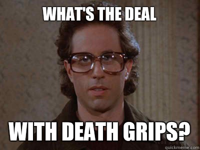 What's the deal With death grips?  Hipster Seinfeld
