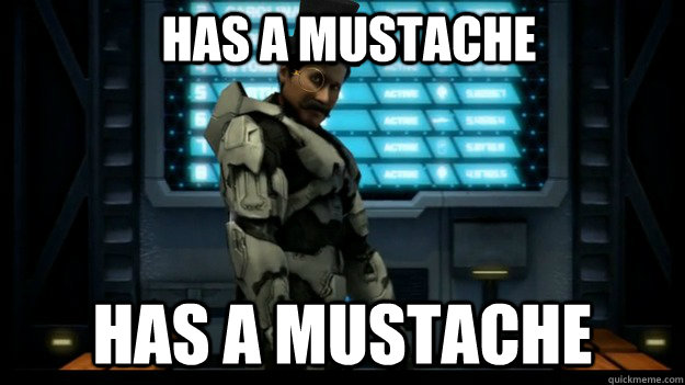 Has a mustache has a mustache   Whimsical Wyoming