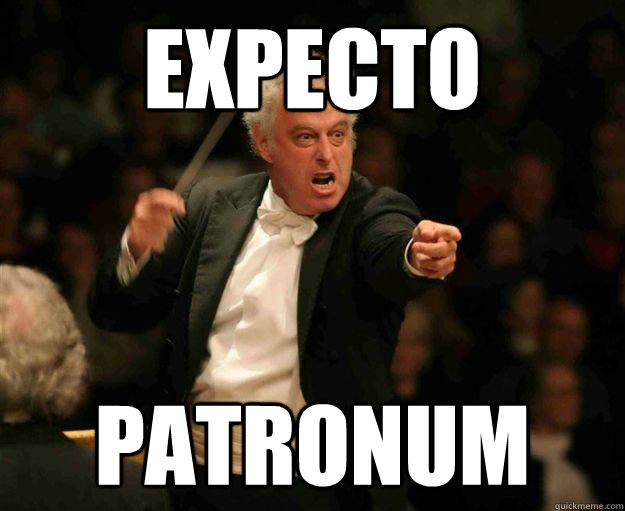 Expecto  Patronum - Expecto  Patronum  angry conductor