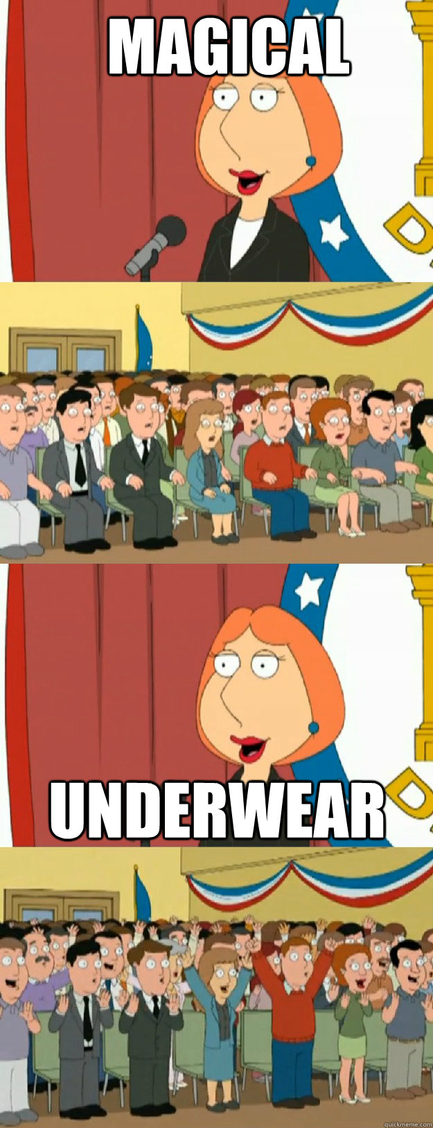 Magical Underwear  Lois Griffin