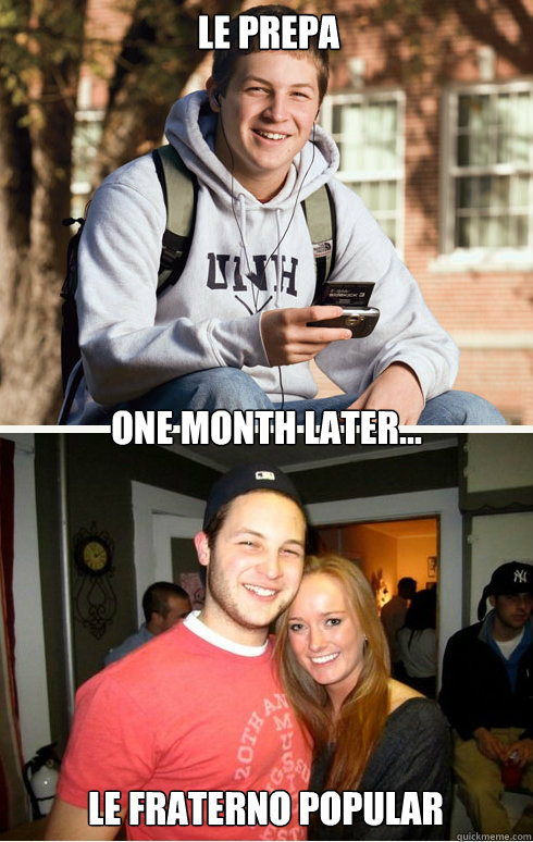 Le prepa one month later... le fraterno popular  1 month later