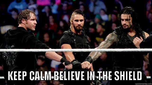  KEEP CALM BELIEVE IN THE SHIELD Misc