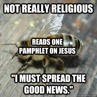 Not really religious 