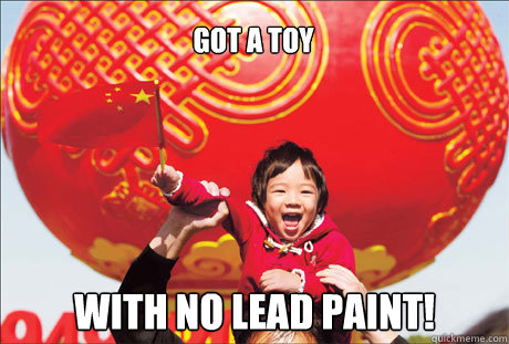got a toy with No lead paint! - got a toy with No lead paint!  Second World Success