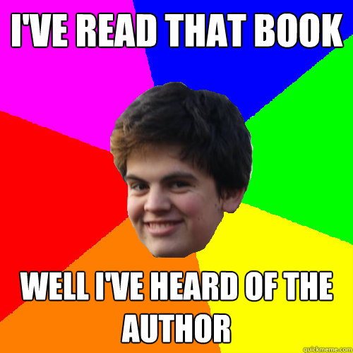 I've read that book Well I've heard of the author - I've read that book Well I've heard of the author  Stupid Things Rowan Says