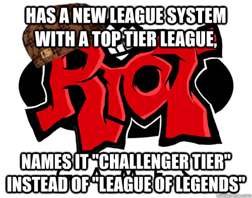 Has a new league system with a top tier league, names it 