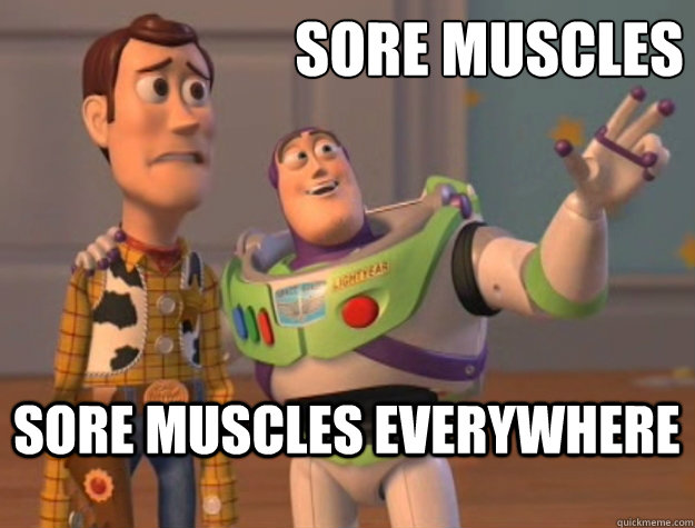 Sore Muscles Sore Muscles everywhere - Sore Muscles Sore Muscles everywhere  Buzz Lightyear