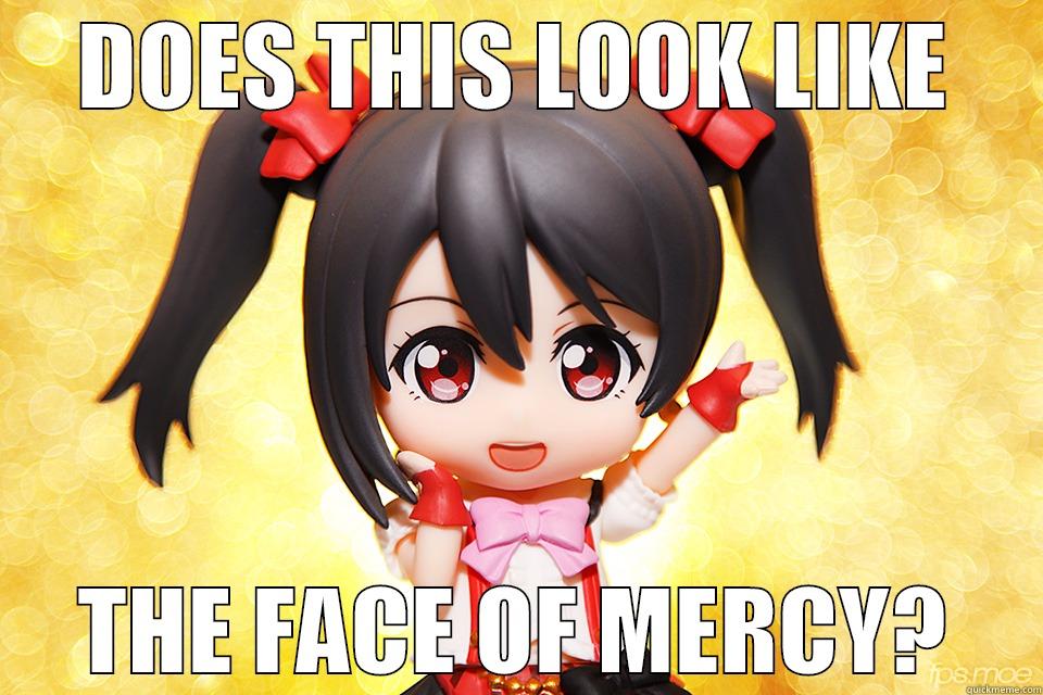 DOES THIS LOOK LIKE THE FACE OF MERCY? Misc