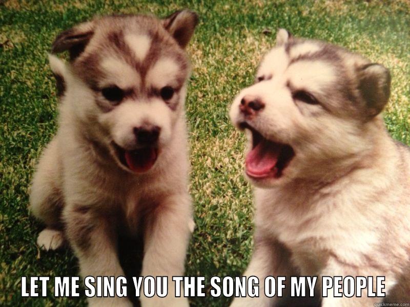  LET ME SING YOU THE SONG OF MY PEOPLE Misc