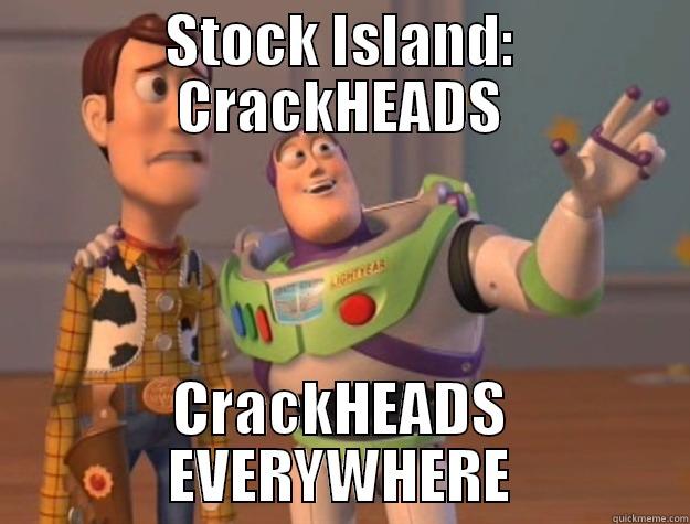 STOCK ISLAND: CRACKHEADS CRACKHEADS EVERYWHERE Toy Story