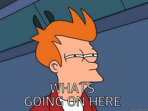HAHAHA LOL -  WHATS GOING ON HERE Futurama Fry