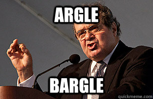 ARGLE BARGLE - ARGLE BARGLE  Scalia