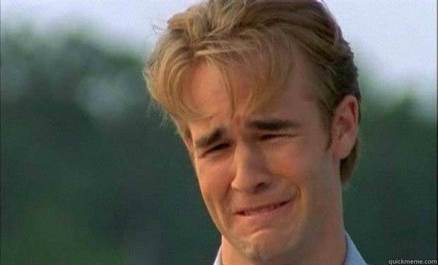     james vanderbeek crying