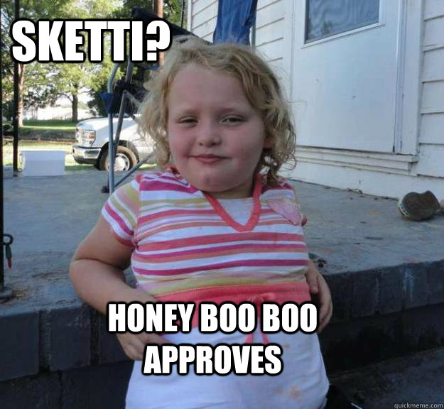 honey boo boo approves Sketti? - honey boo boo approves Sketti?  Honey Boo Boo